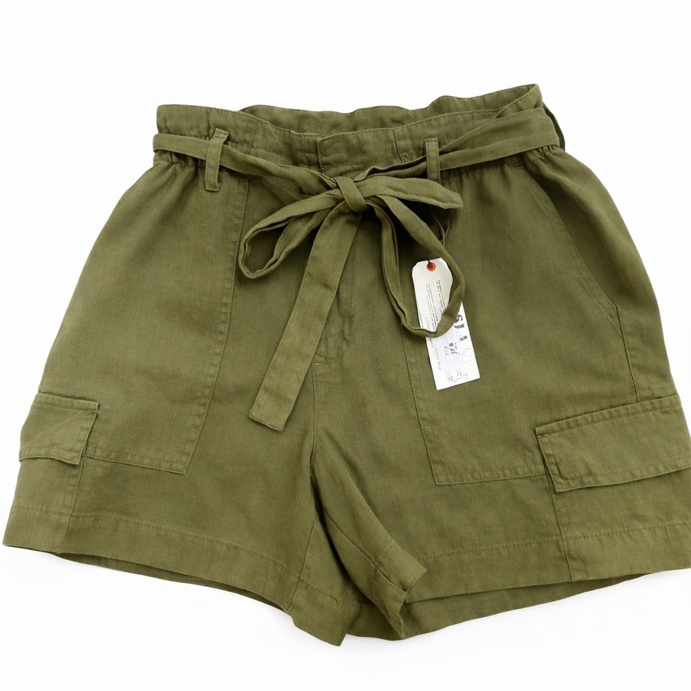 Sanctuary Olive Cargo Shorts for Women, Large, New with Tags! - Picture 1 of 3